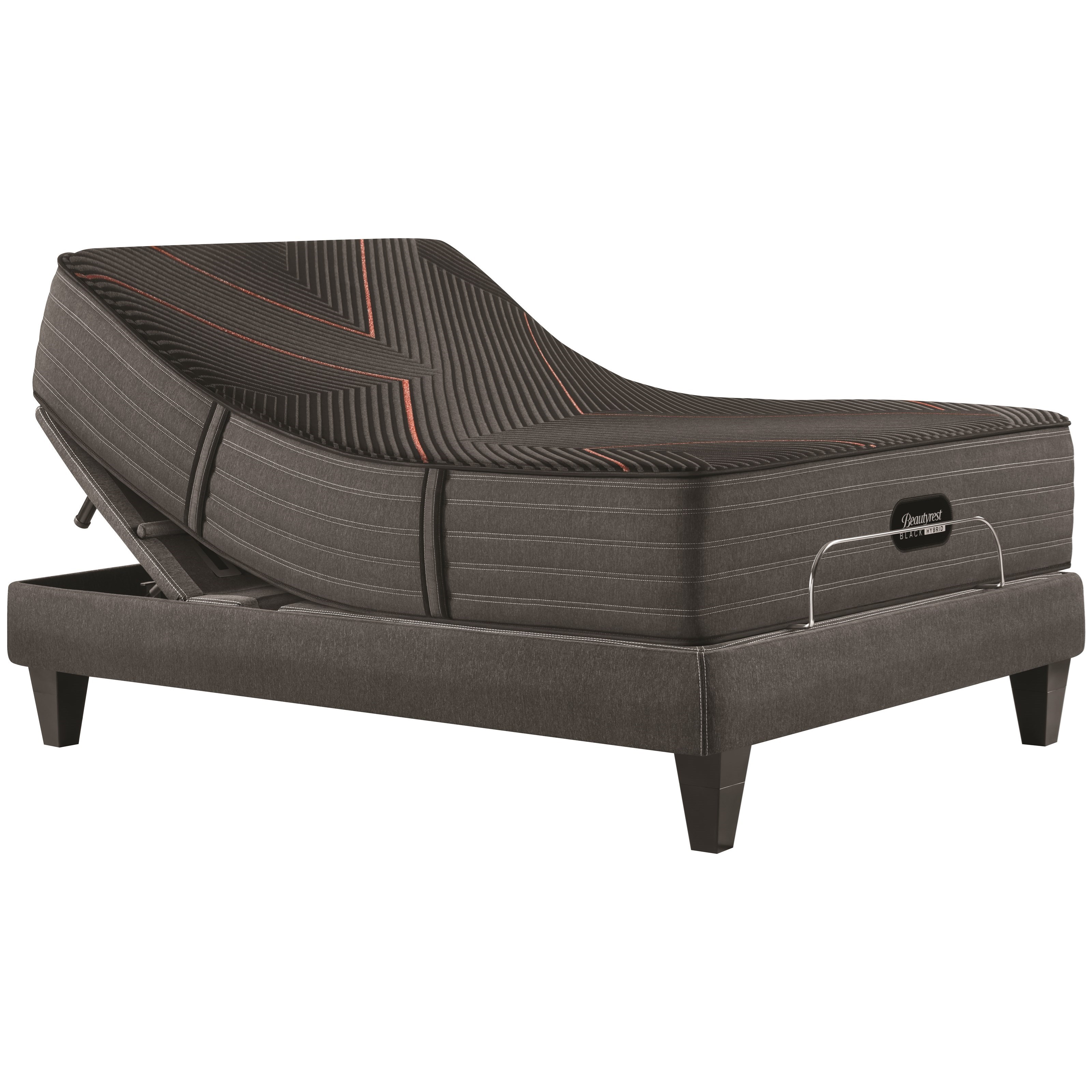 Beautyrest CXClass Hybrid Plush Queen 15" Hybrid Plush Mattress and Luxury Adjustable Base